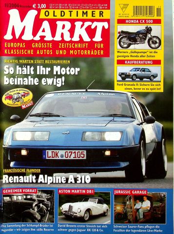 Deckblatt Oldtimer Markt (11/2004)